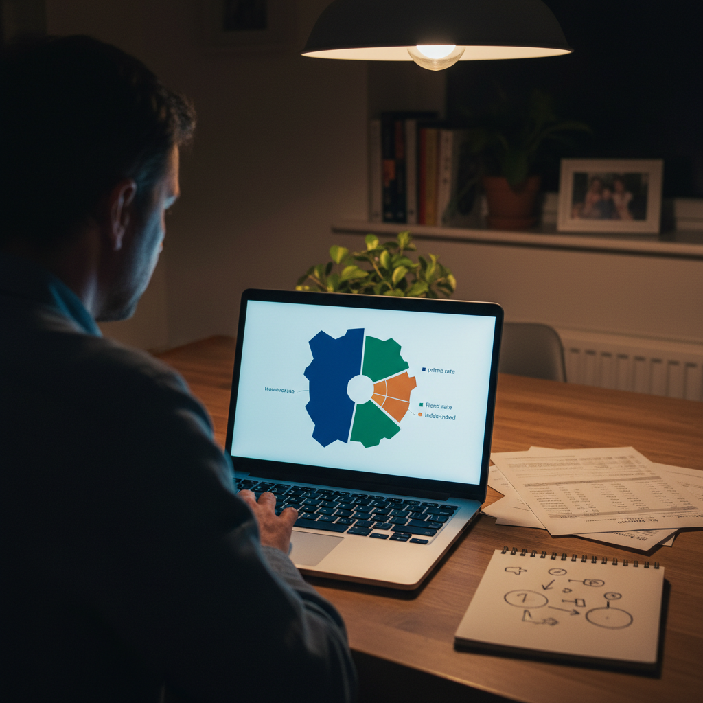 משפחה מתכננת תמהיל הלוואות חכם על רקע שינויי ריבית פריים