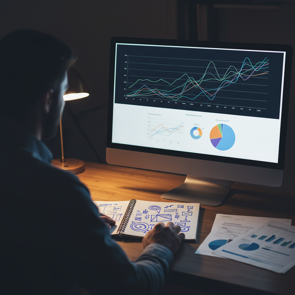 מביט על מסך תיק השקעות ולומד דמי ניהול