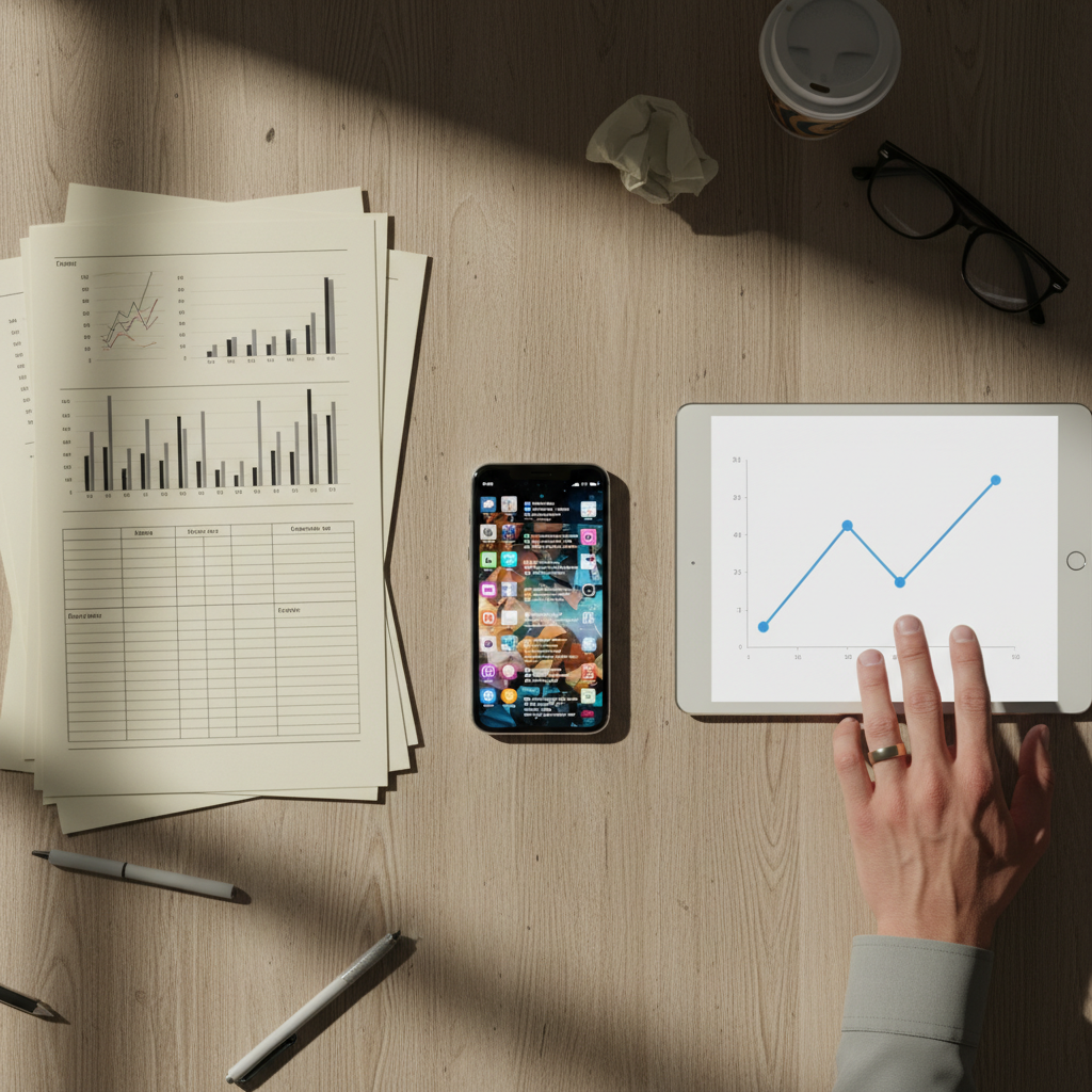 השוואה בין סוגי מקורות מידע פיננסיים מסורתיים ודיגיטליים