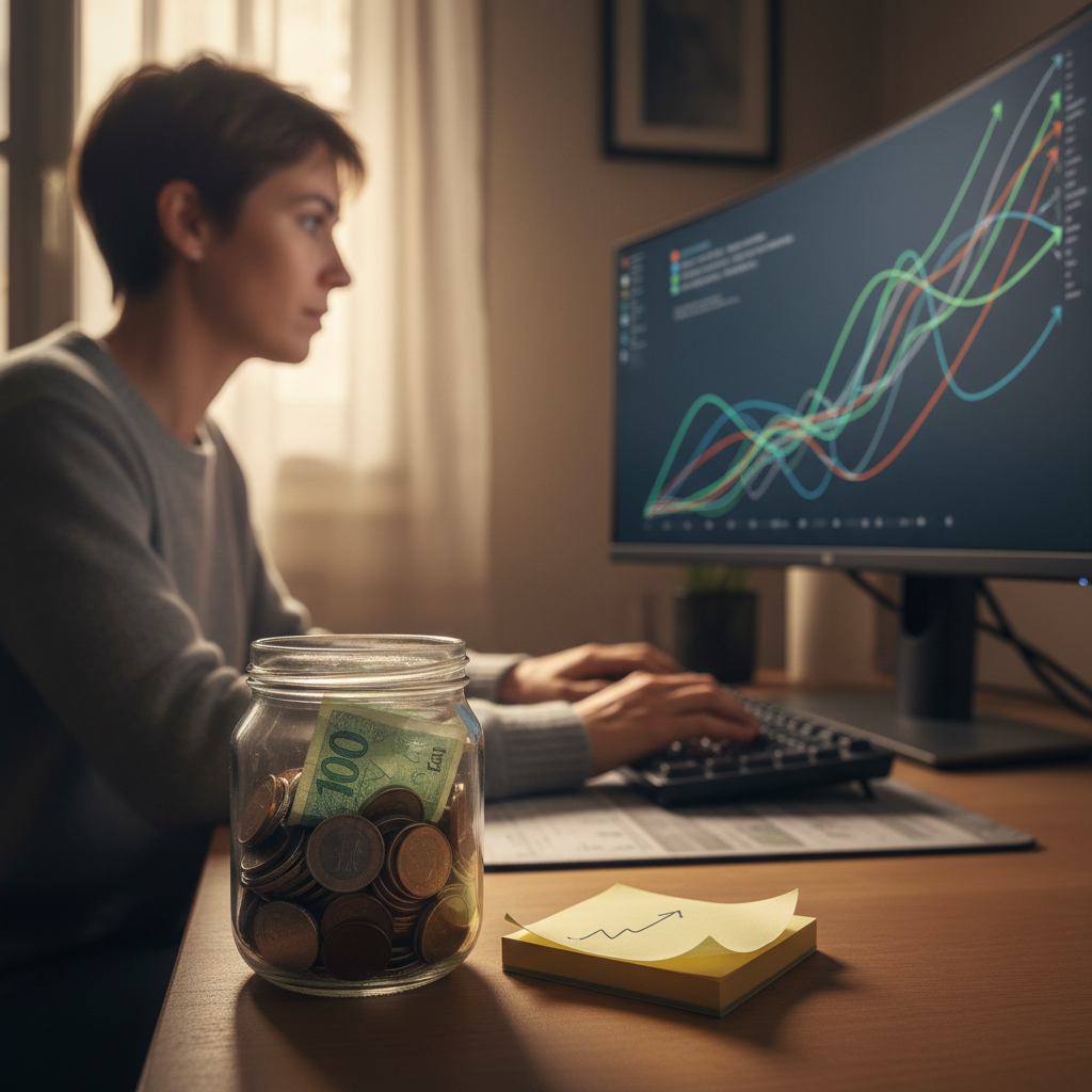 השוואת חוב לעומת השקעה בעזרת מחשבון ריבית דה ריבית