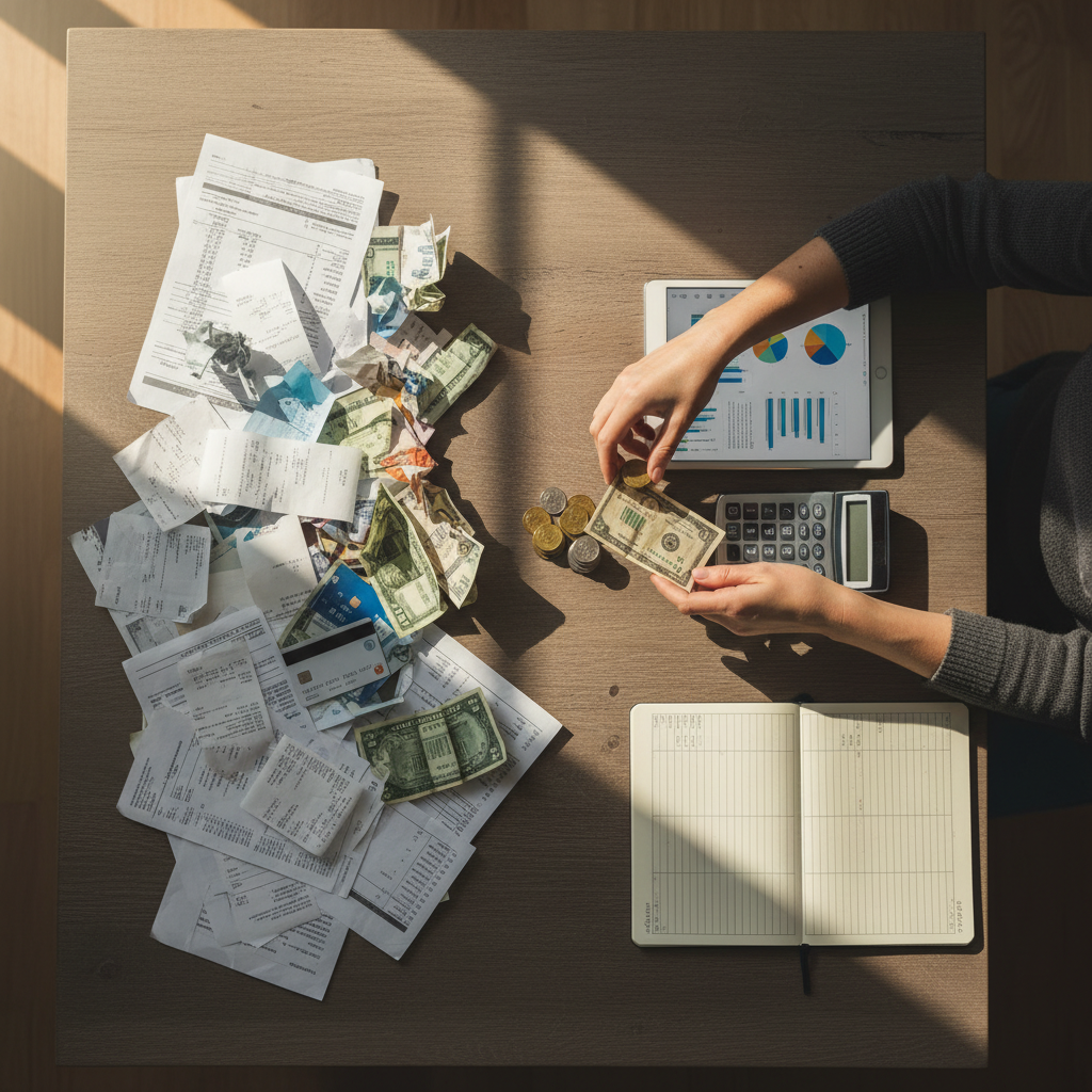 ניהול תקציב משפחתי ושתי זרועות של צמצום הוצאות והגדלת הכנסה