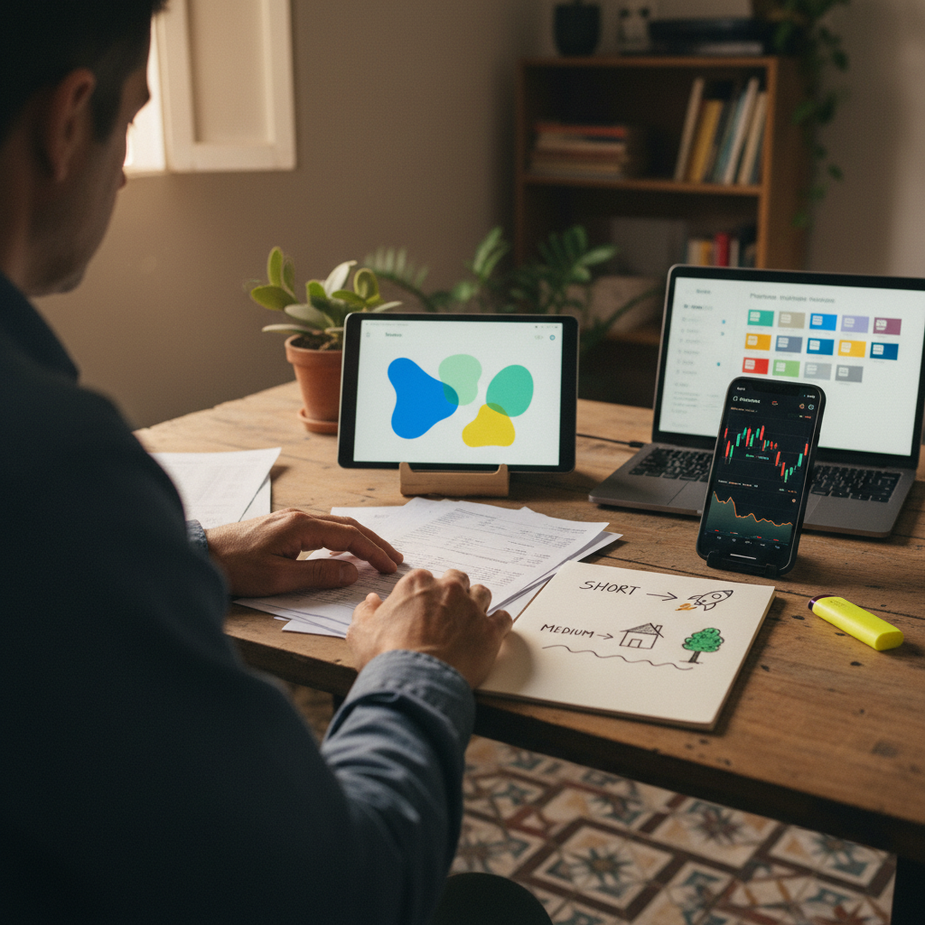 ניהול דיגיטלי של ניירות ערך בתוך תיק השקעות באפליקציה