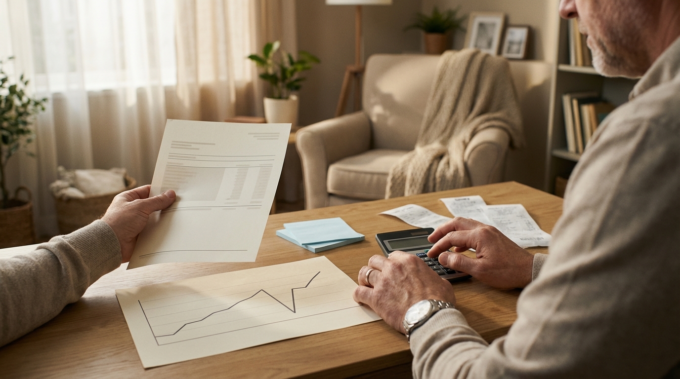 גרף שוק ההון שממחיש תשואות לאורך זמן במדד S&P 500